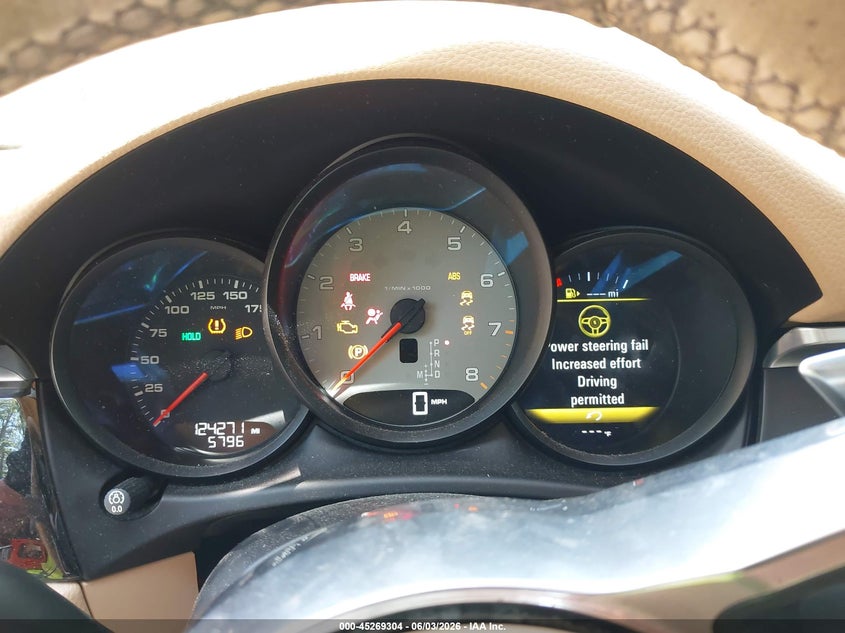 2015 Porsche Macan VIN WP1AB2A5XFLB67279 IAAI salvage auction — FRONT END, Salvage (Virginia), sold $2,250 on 2026-07-28 (photo 7)