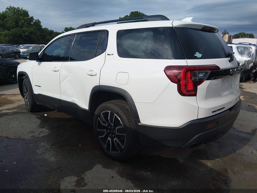 2021 Gmc Acadia VIN 1GKKNULS6MZ215712 IAAI salvage auction — LEFT SIDE, Salvage Title, sold $6,300 on 2026-07-09 (photo 3)