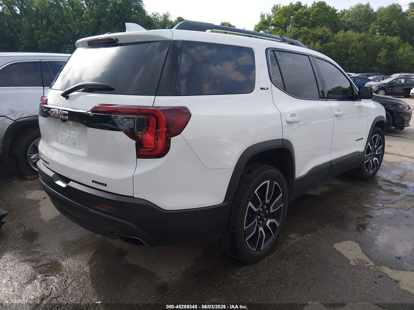 2021 Gmc Acadia VIN 1GKKNULS6MZ215712 IAAI salvage auction — LEFT SIDE, Salvage Title, sold $6,300 on 2026-07-09 (photo 4)