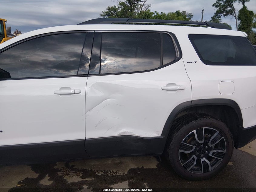 2021 Gmc Acadia VIN 1GKKNULS6MZ215712 IAAI salvage auction — LEFT SIDE, Salvage Title, sold $6,300 on 2026-07-09 (photo 6)
