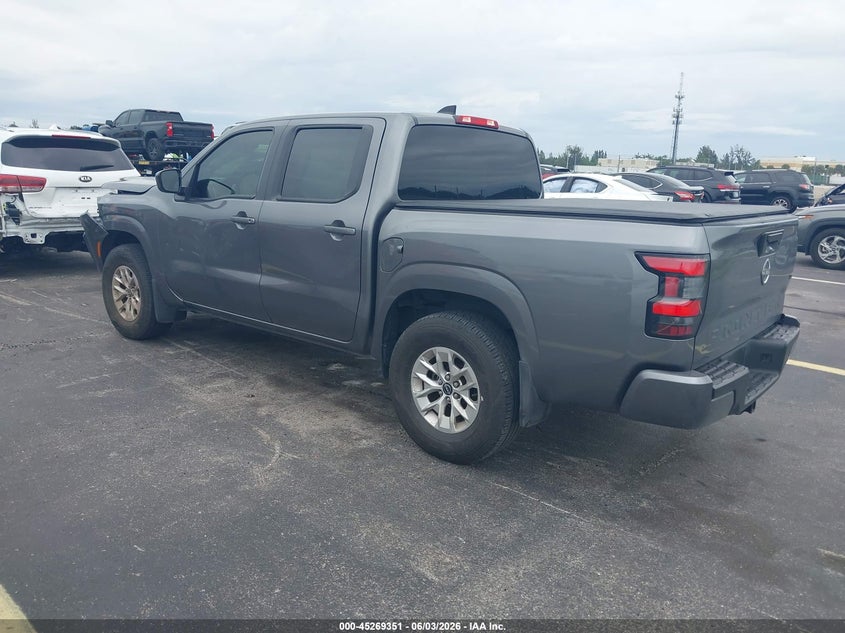 2024 Nissan Navara (frontier) VIN 1N6ED1EJ3RN633302 IAAI salvage auction — FRONT END, Certificate Of Destruction (Florida), sold $7,600 on 2026-07-09 (photo 3)