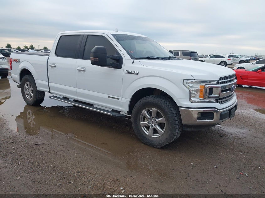 2018 Ford F-150 VIN 1FTFW1E12JFD71210 IAAI salvage auction — UNKNOWN, Salvage Title, sold $7,975 on 2026-08-01 (photo 1)
