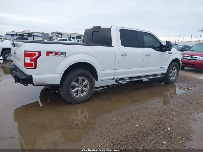 2018 Ford F-150 VIN 1FTFW1E12JFD71210 IAAI salvage auction — UNKNOWN, Salvage Title, sold $7,975 on 2026-08-01 (photo 4)