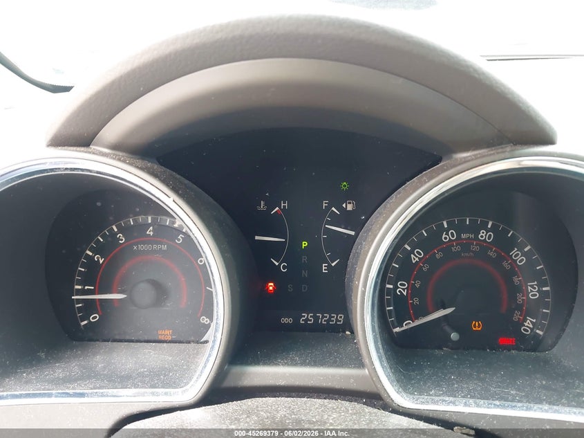 2010 Toyota Highlander VIN JTEZA3EH4A2011623 IAAI salvage auction — RIGHT REAR, Rebuildable (Florida), sold $25 on 2026-07-23 (photo 7)