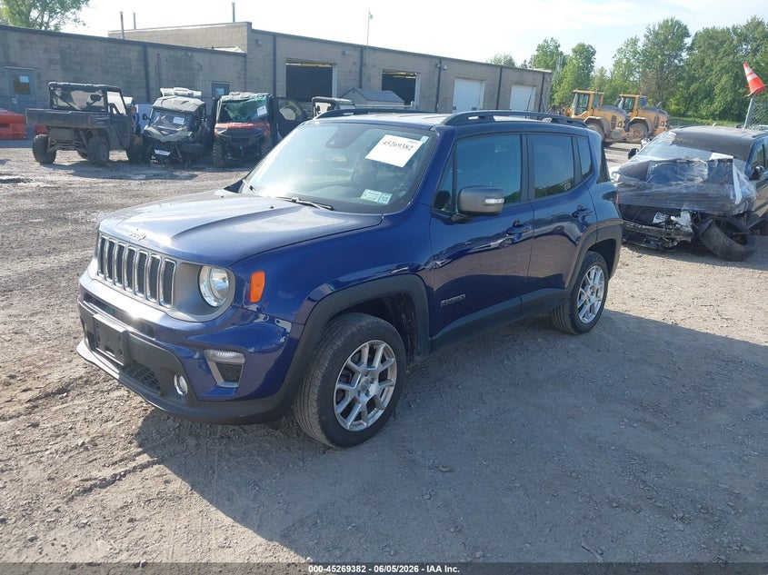 2021 Jeep Renegade VIN ZACNJDD12MPM42367 IAAI salvage auction — FRONT END, Salvage Title, sold $3,950 on 2026-08-06 (photo 2)