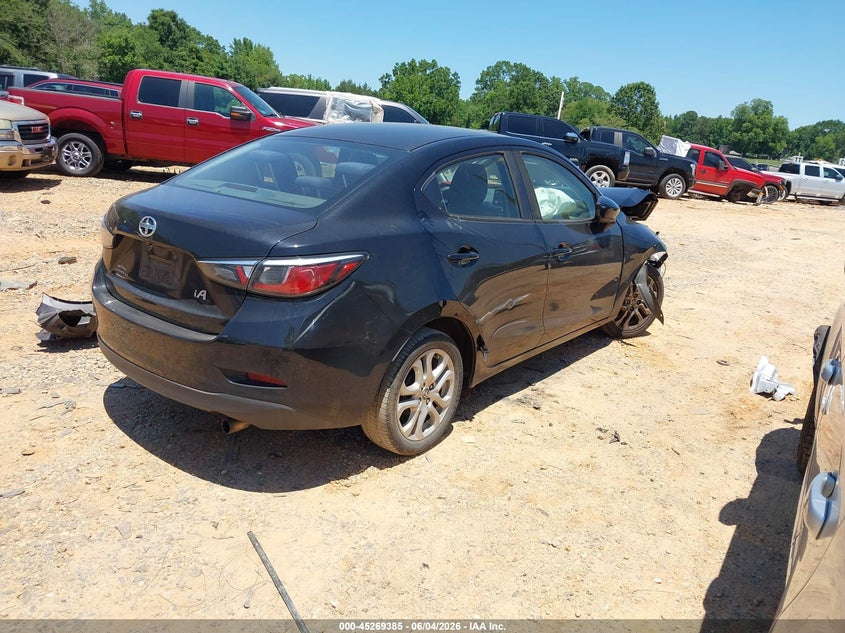 2016 Scion Ia VIN 3MYDLBZV6GY142888 IAAI salvage auction — FRONT END, Salvage Title, sold $200 on 2026-07-09 (photo 4)