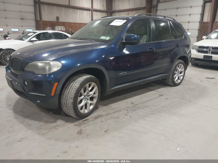 2011 BMW X5 VIN 5UXZV4C59BL406317 IAAI salvage auction — REAR END, Mv-907A (New York), sold $1,250 on 2026-07-08 (photo 2)