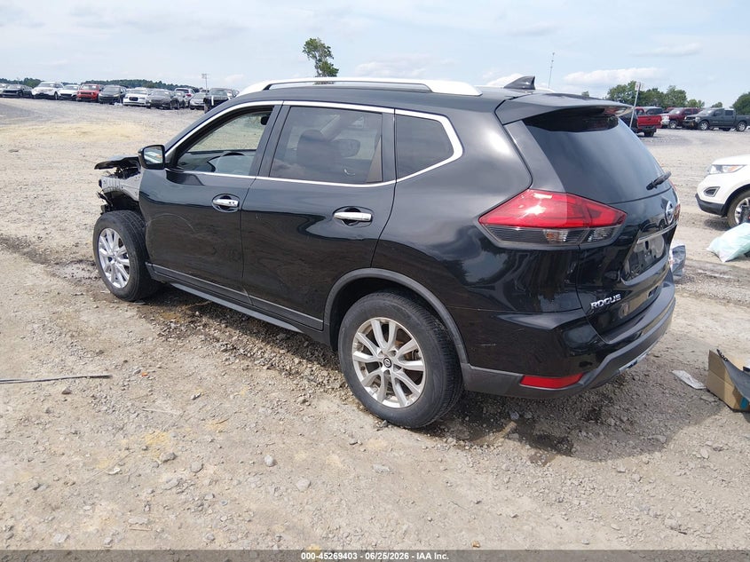 2017 Nissan Rogue VIN KNMAT2MT6HP583642 IAAI salvage auction — FRONT END, Salvage (West Virginia), sold $1,500 on 2026-07-22 (photo 3)