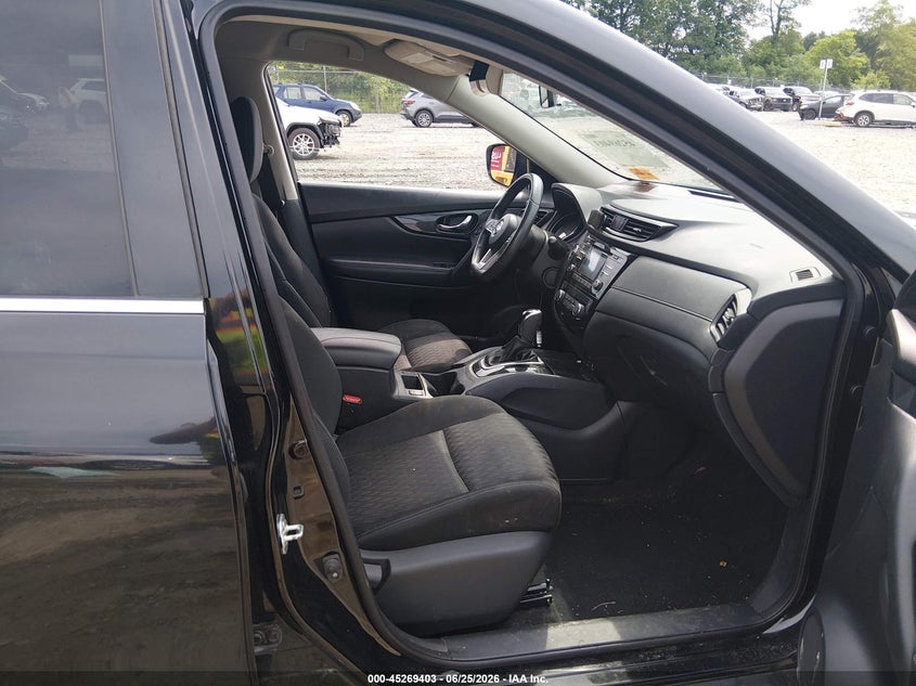 2017 Nissan Rogue VIN KNMAT2MT6HP583642 IAAI salvage auction — FRONT END, Salvage (West Virginia), sold $1,500 on 2026-07-22 (photo 5)
