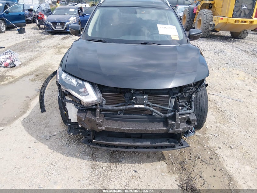 2017 Nissan Rogue VIN KNMAT2MT6HP583642 IAAI salvage auction — FRONT END, Salvage (West Virginia), sold $1,500 on 2026-07-22 (photo 6)