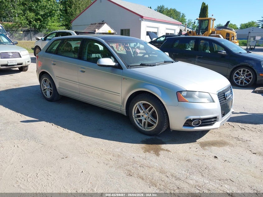 2012 Audi A3 VIN WAUBEAFMXCA162661 IAAI salvage auction — NORMAL WEAR, Original (Maine), sold $325 on 2026-07-27 (photo 1)