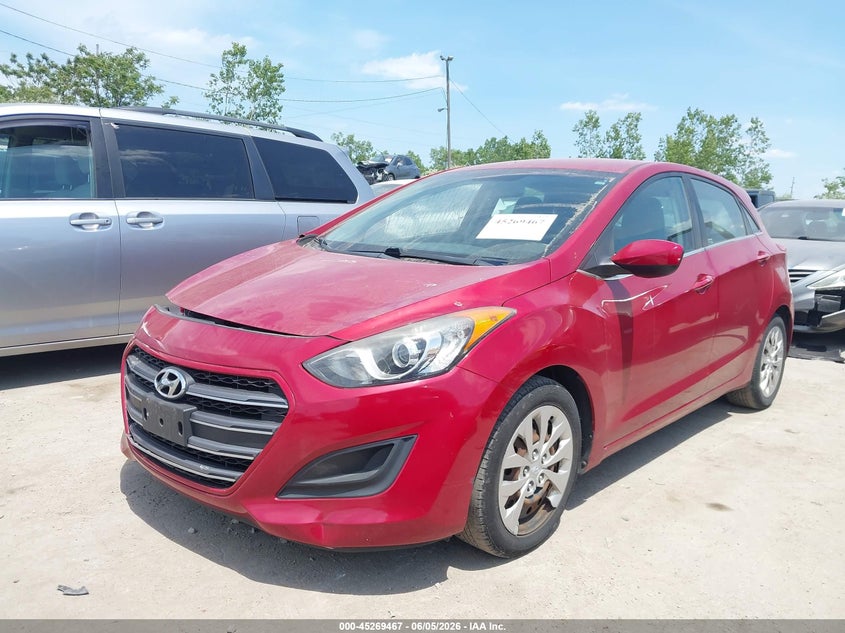 2016 Hyundai Elantra VIN KMHD35LH3GU302680 IAAI salvage auction — RIGHT SIDE, Salvage (Ohio), sold $50 on 2026-07-28 (photo 2)