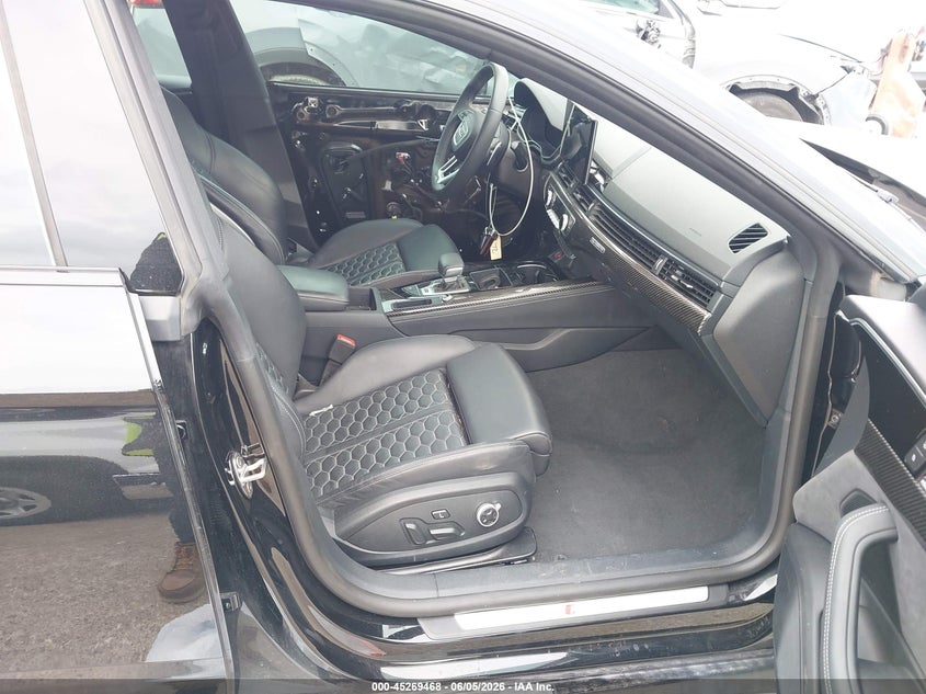 2025 Audi Rs5 VIN WUAAWCF56SA901512 IAAI salvage auction — FRONT END, Original (Texas), sold $32,500 on 2026-08-17 (photo 5)