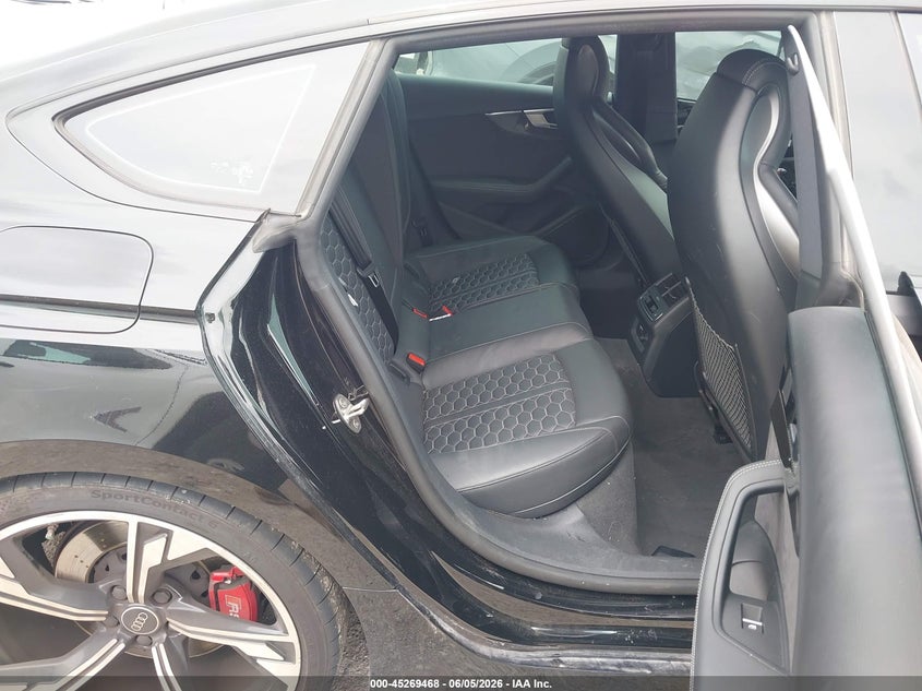 2025 Audi Rs5 VIN WUAAWCF56SA901512 IAAI salvage auction — FRONT END, Original (Texas), sold $32,500 on 2026-08-17 (photo 8)