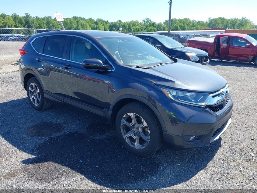 2019 Honda Cr-v VIN 7FARW2H55KE027446 IAAI salvage auction — REAR END, Salvage Title, sold $6,400 on 2026-07-30 (photo 1)