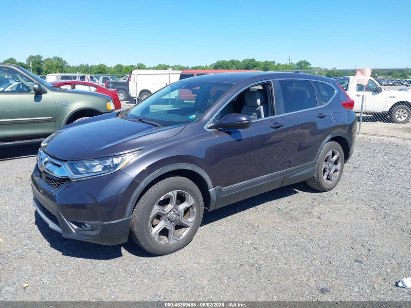 2019 Honda Cr-v VIN 7FARW2H55KE027446 IAAI salvage auction — REAR END, Salvage Title, sold $6,400 on 2026-07-30 (photo 2)