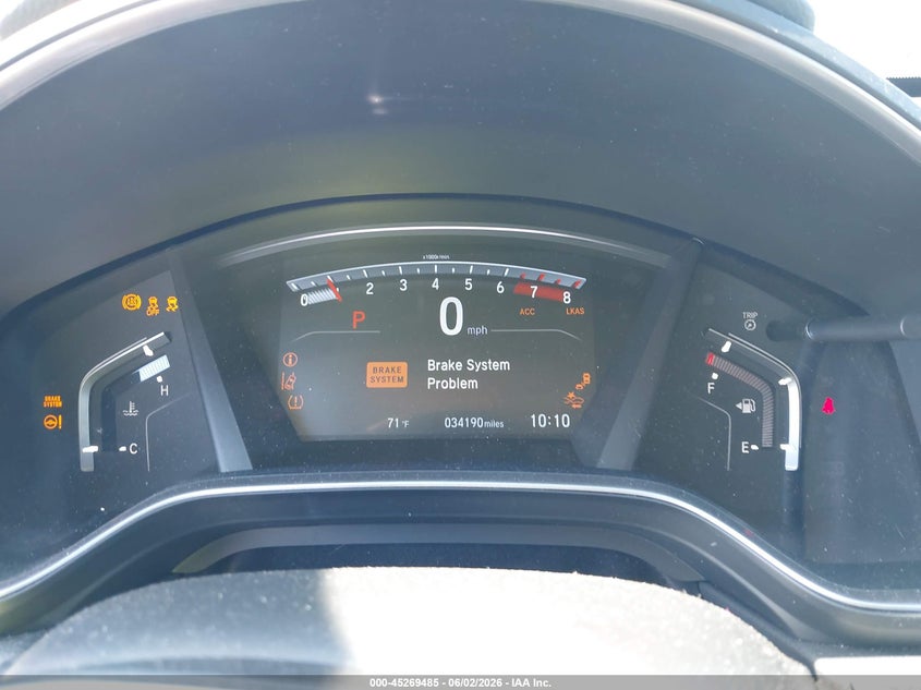 2019 Honda Cr-v VIN 7FARW2H55KE027446 IAAI salvage auction — REAR END, Salvage Title, sold $6,400 on 2026-07-30 (photo 7)