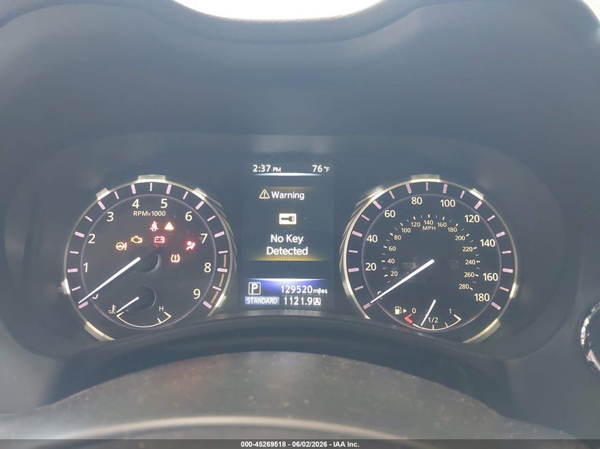 2016 Infiniti Q50 VIN JN1EV7AR7GM343178 IAAI salvage auction — LEFT SIDE, Salvage Title, sold $25 on 2026-07-22 (photo 7)