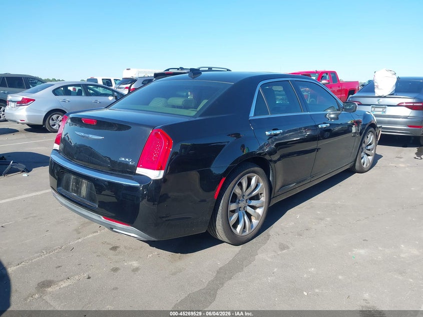 2016 Chrysler 300c VIN 2C3CCAEGXGH135786 IAAI salvage auction — FRONT END, Salvage Title, sold $2,975 on 2026-07-17 (photo 4)