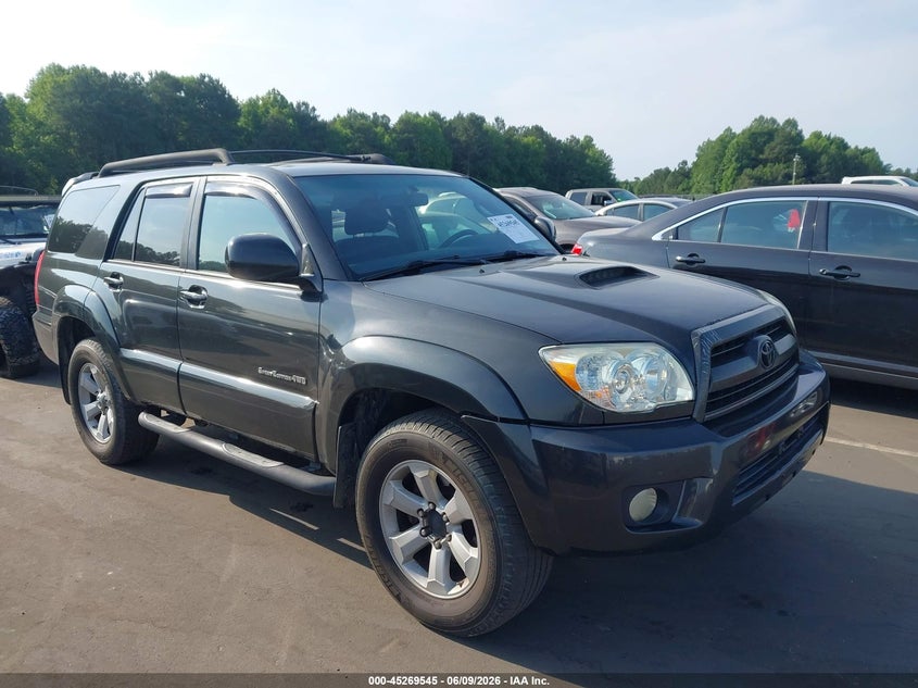 2007 Toyota 4runner VIN JTEBU14R778087981 IAAI salvage auction — RIGHT FRONT, Salvage (North Carolina), sold $6,500 on 2026-07-08 (photo 1)