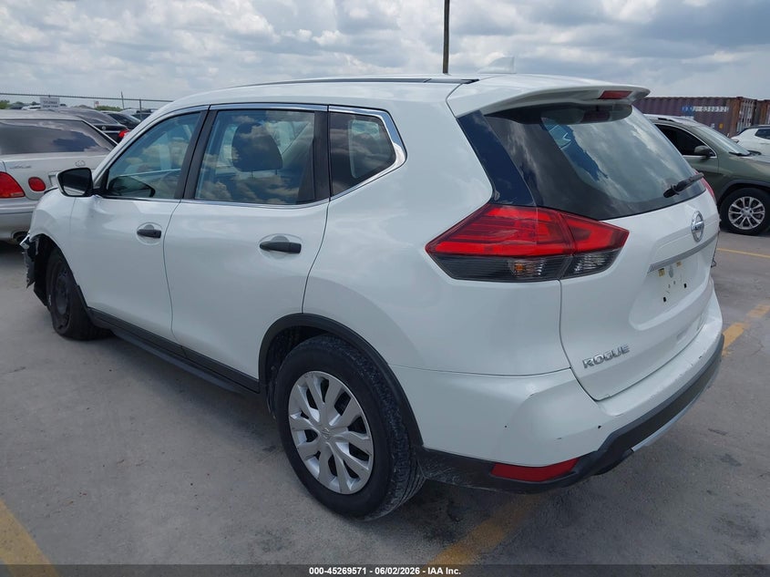 2017 Nissan Rogue VIN KNMAT2MT5HP532665 IAAI salvage auction — LEFT FRONT, Salvage Title, sold $1,550 on 2026-07-16 (photo 3)