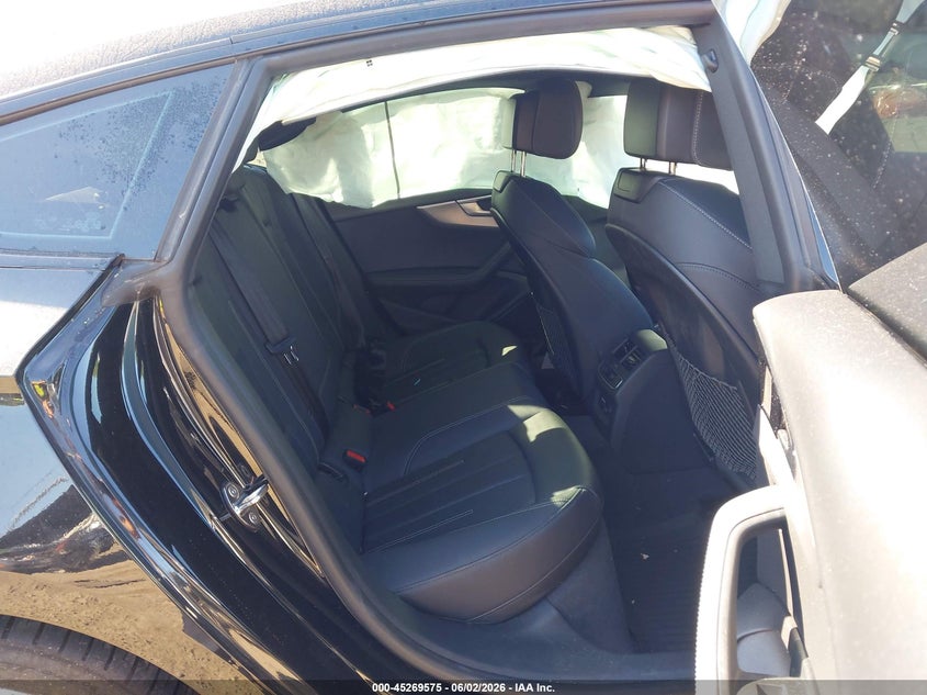 2023 Audi A5 VIN WAUFACF58PA006271 IAAI salvage auction — FRONT END, Salvage Title, sold $9,300 on 2026-07-12 (photo 8)