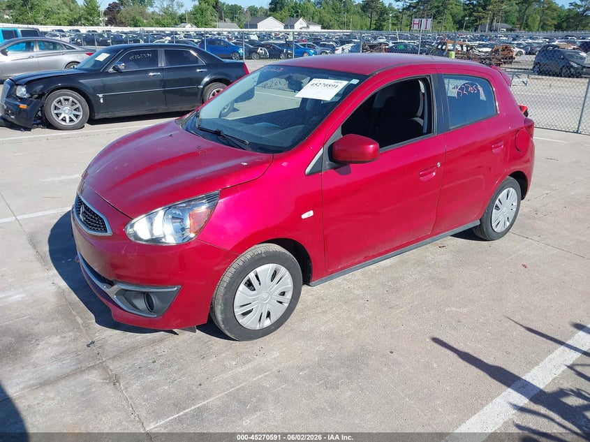 2018 Mitsubishi VIN ML32A3HJ6JH008999 IAAI salvage auction — FRONT END, Salvage Title, sold $800 on 2026-07-09 (photo 2)