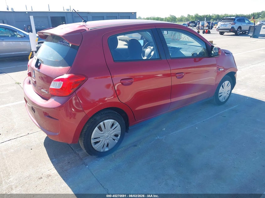 2018 Mitsubishi VIN ML32A3HJ6JH008999 IAAI salvage auction — FRONT END, Salvage Title, sold $800 on 2026-07-09 (photo 4)
