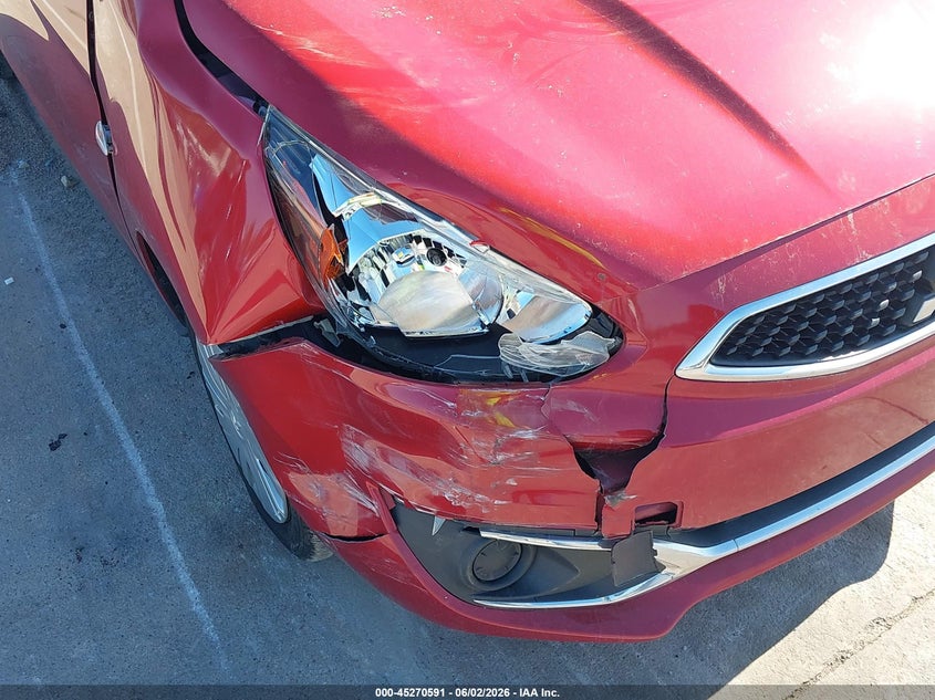 2018 Mitsubishi VIN ML32A3HJ6JH008999 IAAI salvage auction — FRONT END, Salvage Title, sold $800 on 2026-07-09 (photo 6)