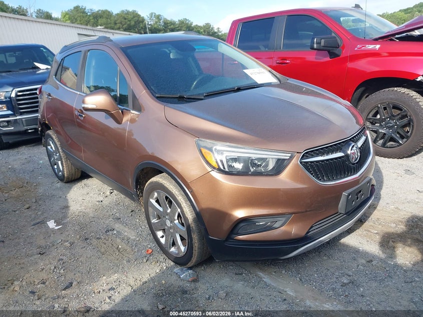 2017 Buick Encore VIN KL4CJBSBXHB044229 IAAI salvage auction — REAR END, Salvage Title, sold $1,625 on 2026-07-28 (photo 1)