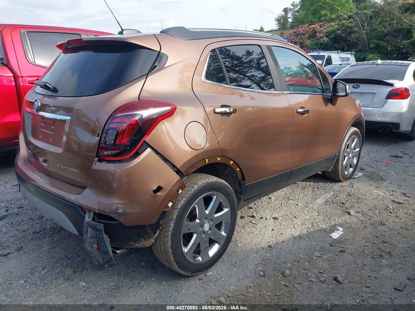 2017 Buick Encore VIN KL4CJBSBXHB044229 IAAI salvage auction — REAR END, Salvage Title, sold $1,625 on 2026-07-28 (photo 4)
