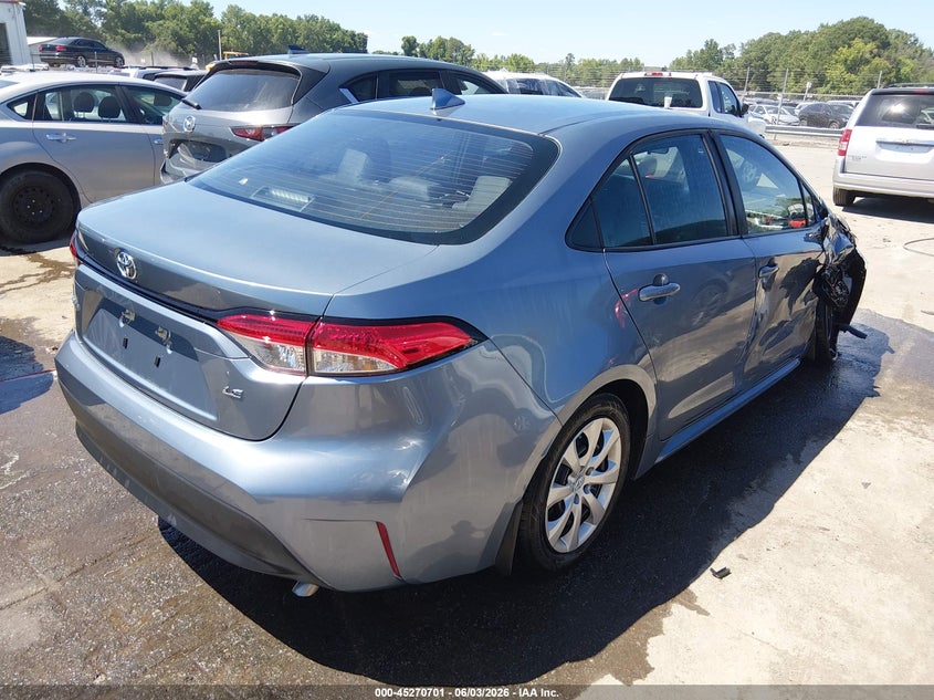2025 Toyota Corolla VIN 5YFB4MDE1SP264184 IAAI salvage auction — FRONT END, Salvage Title, sold $6,400 on 2026-07-29 (photo 4)