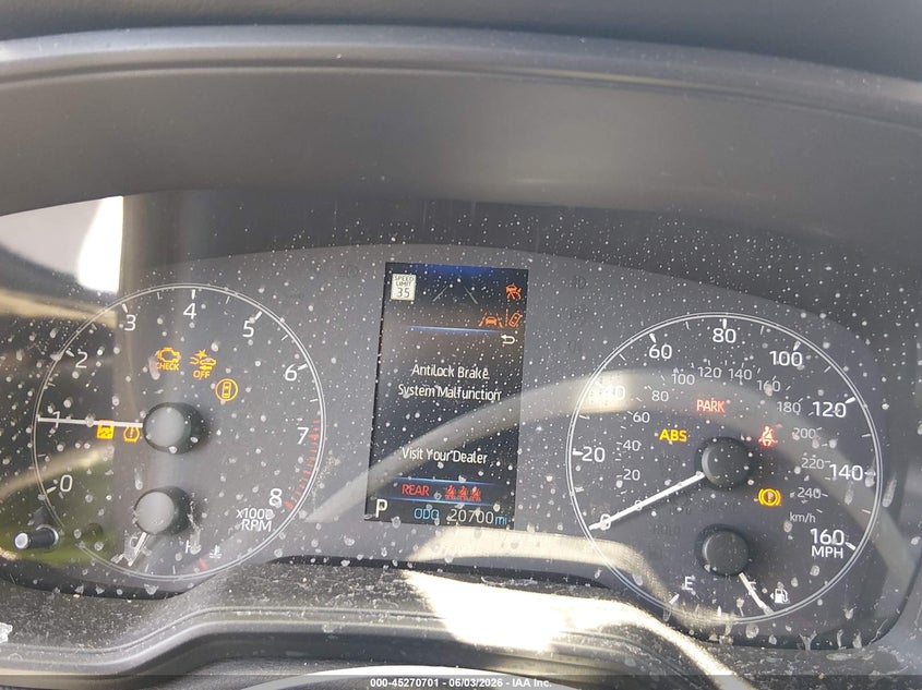 2025 Toyota Corolla VIN 5YFB4MDE1SP264184 IAAI salvage auction — FRONT END, Salvage Title, sold $6,400 on 2026-07-29 (photo 7)