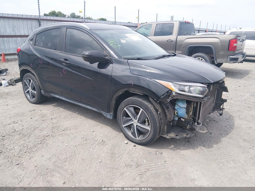 2021 Honda Hr-v VIN 3CZRU5H58MM710799 IAAI salvage auction — REAR END, Salvage Title, sold $3,250 on 2026-07-18 (photo 1)