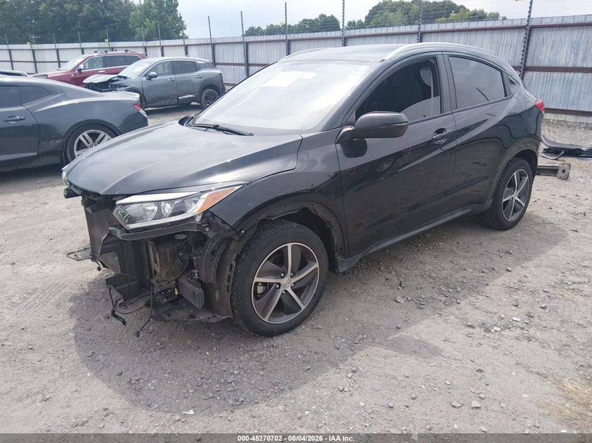 2021 Honda Hr-v VIN 3CZRU5H58MM710799 IAAI salvage auction — REAR END, Salvage Title, sold $3,250 on 2026-07-18 (photo 2)