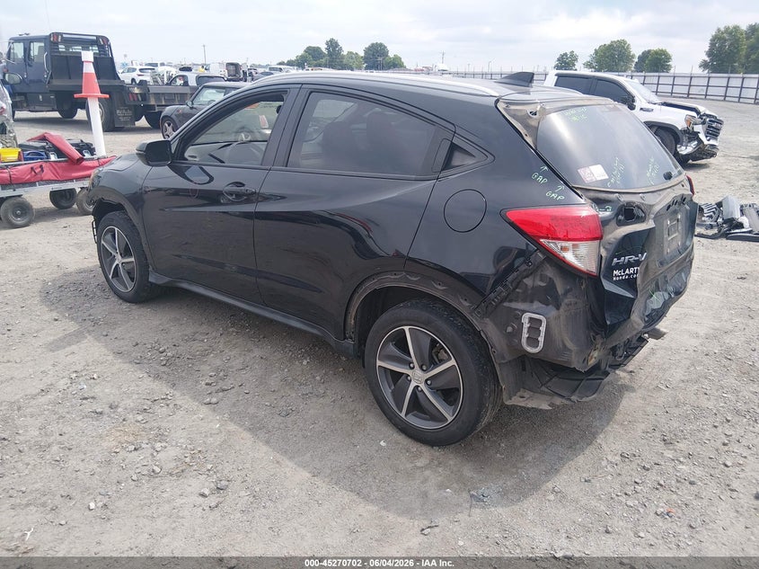 2021 Honda Hr-v VIN 3CZRU5H58MM710799 IAAI salvage auction — REAR END, Salvage Title, sold $3,250 on 2026-07-18 (photo 3)