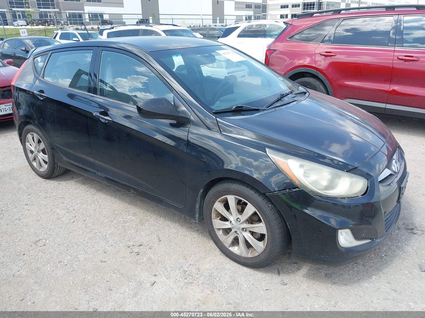 2012 Hyundai Accent VIN KMHCU5AE4CU022584 IAAI salvage auction — NORMAL WEAR, Clear (Montana), sold $550 on 2026-07-28 (photo 1)
