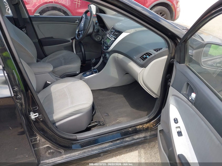 2012 Hyundai Accent VIN KMHCU5AE4CU022584 IAAI salvage auction — NORMAL WEAR, Clear (Montana), sold $550 on 2026-07-28 (photo 5)