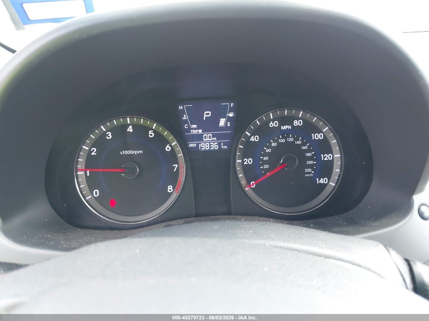 2012 Hyundai Accent VIN KMHCU5AE4CU022584 IAAI salvage auction — NORMAL WEAR, Clear (Montana), sold $550 on 2026-07-28 (photo 7)