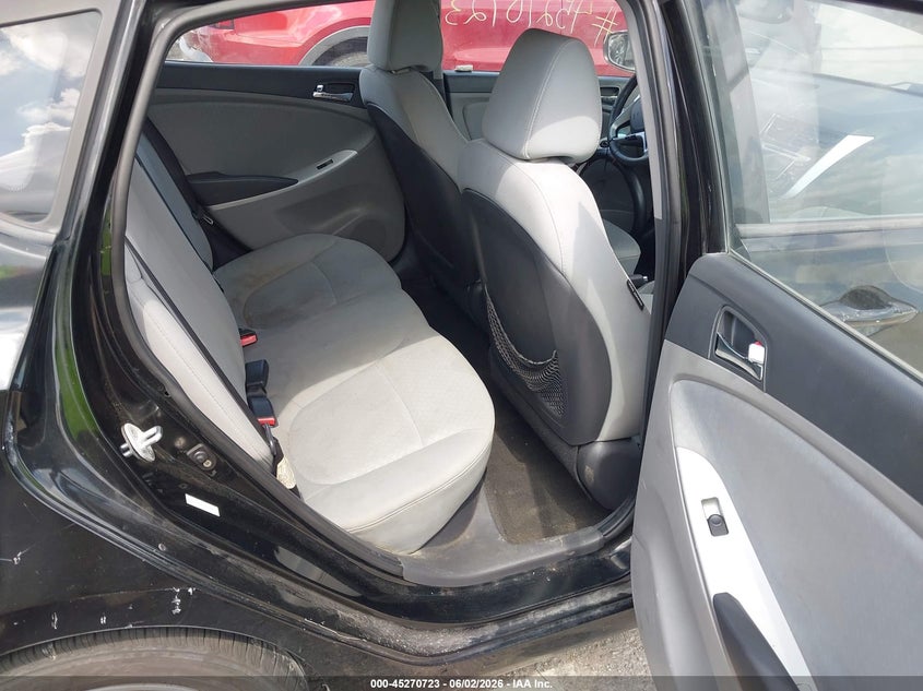 2012 Hyundai Accent VIN KMHCU5AE4CU022584 IAAI salvage auction — NORMAL WEAR, Clear (Montana), sold $550 on 2026-07-28 (photo 8)