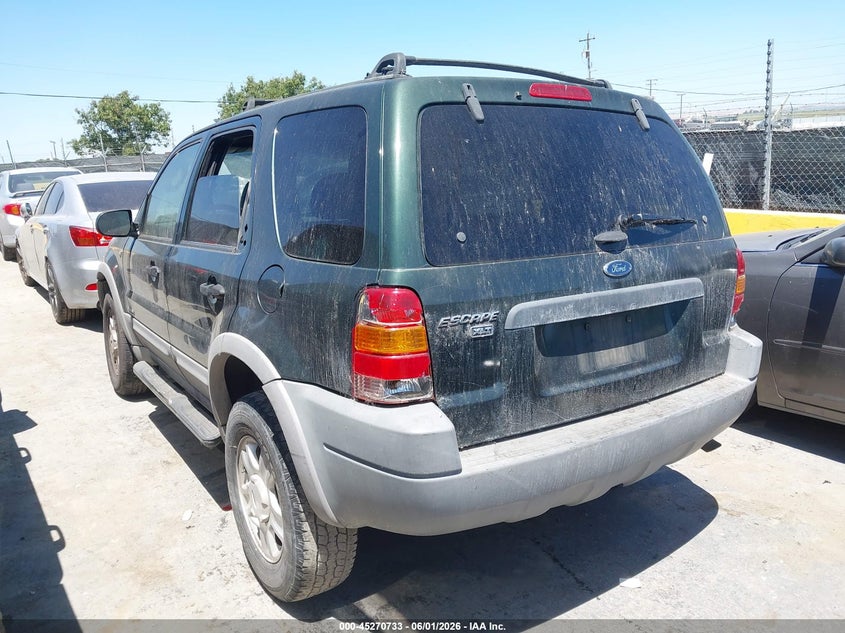 2002 Ford Escape VIN 1FMYU03172KD22682 IAAI salvage auction — NORMAL WEAR, Clear - Dealer Only (California), sold $275 on 2026-07-09 (photo 3)