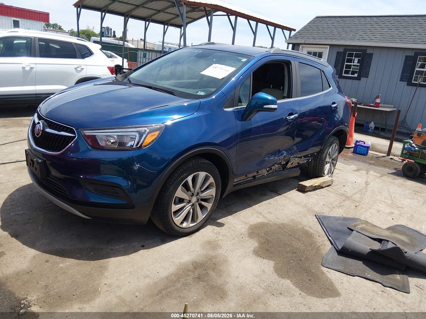 2019 Buick Encore VIN KL4CJESB9KB793547 IAAI salvage auction — LEFT SIDE, Salvage Title, sold $1,775 on 2026-07-23 (photo 2)