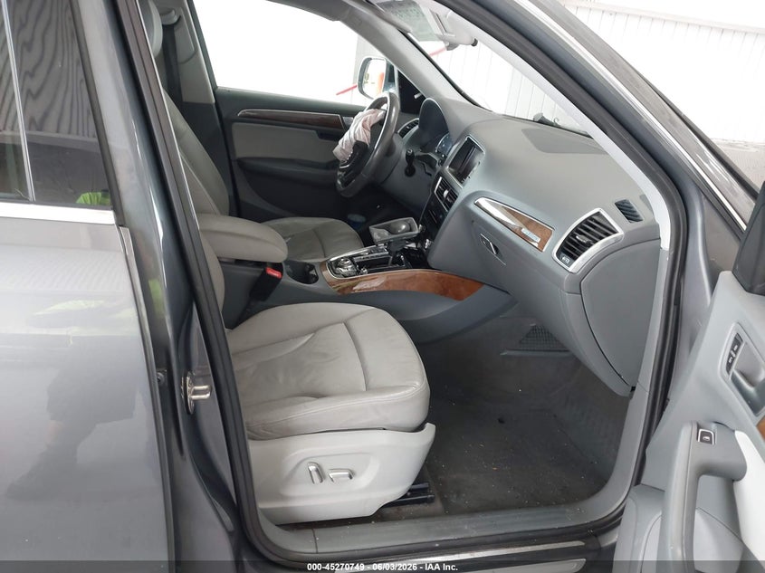 2015 Audi Q5 VIN WA1LFAFP9FA011226 IAAI salvage auction — FRONT END, Salvage Title, sold $225 on 2026-07-22 (photo 5)