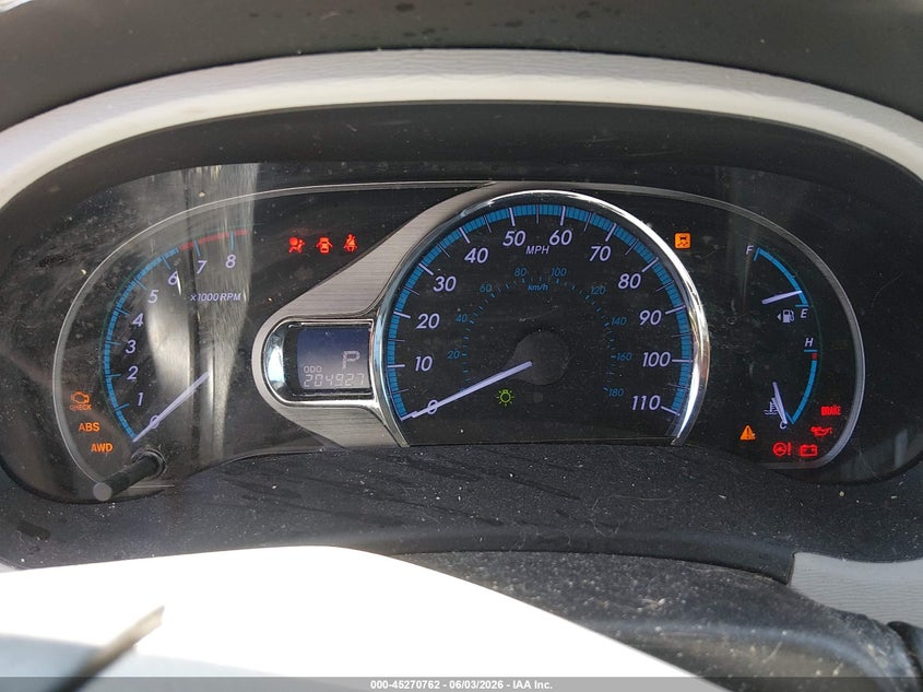 2012 Toyota Sienna VIN 5TDDK3DC8CS036571 IAAI salvage auction — SIDE, Salvage Title, sold $1,450 on 2026-08-02 (photo 7)