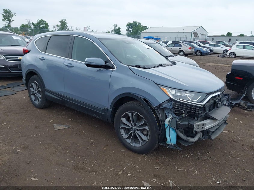 2022 Honda Cr-v VIN 7FARW2H59NE031388 IAAI salvage auction — FRONT END, Salvage Title, sold $10,600 on 2026-07-23 (photo 1)