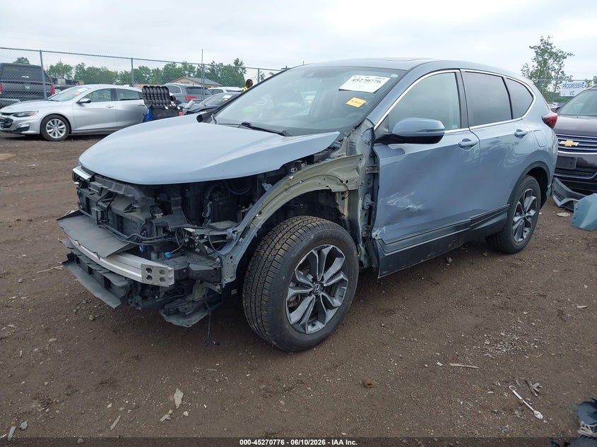 2022 Honda Cr-v VIN 7FARW2H59NE031388 IAAI salvage auction — FRONT END, Salvage Title, sold $10,600 on 2026-07-23 (photo 2)