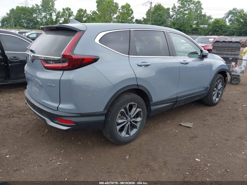 2022 Honda Cr-v VIN 7FARW2H59NE031388 IAAI salvage auction — FRONT END, Salvage Title, sold $10,600 on 2026-07-23 (photo 4)