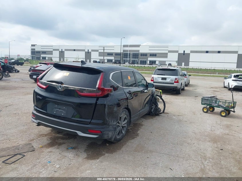 2022 Honda Cr-v VIN 5J6RW1H57NA012833 IAAI salvage auction — BIO HAZARD, Salvage Title, sold $2,850 on 2026-07-28 (photo 4)
