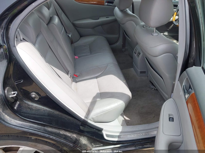 2005 Lexus ES VIN JTHBA30G455118341 IAAI salvage auction — RIGHT FRONT, Salvage (Massachusetts), sold $400 on 2026-07-10 (photo 8)