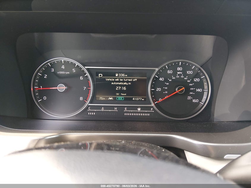 2022 Kia Sorento VIN 5XYRKDLF9NG121491 IAAI salvage auction — REAR END, Salvage Title, sold $8,800 on 2026-07-08 (photo 7)